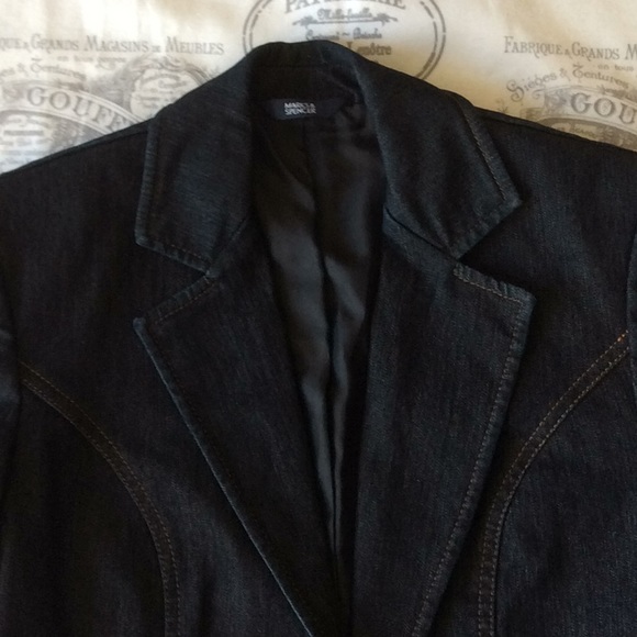 Marks & Spencer Denim Jacket Size 4 - Picture 4 of 8